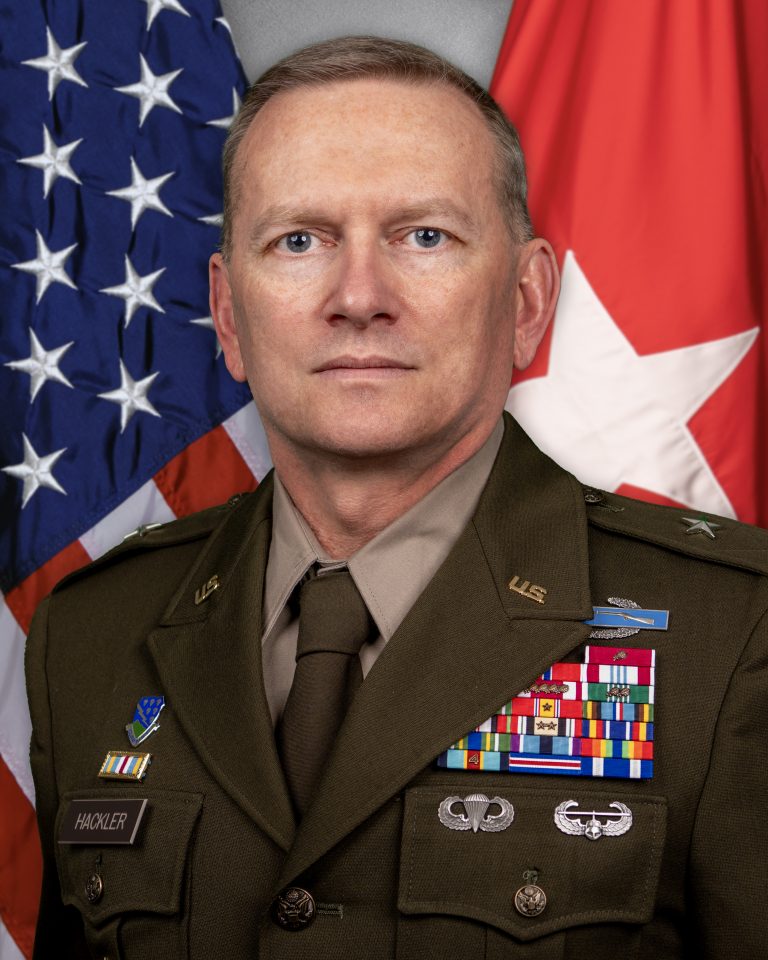 Brig. Gen. George ‘Chris’ Hackler